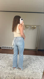 Haley High Rise Jeans - Light Wash